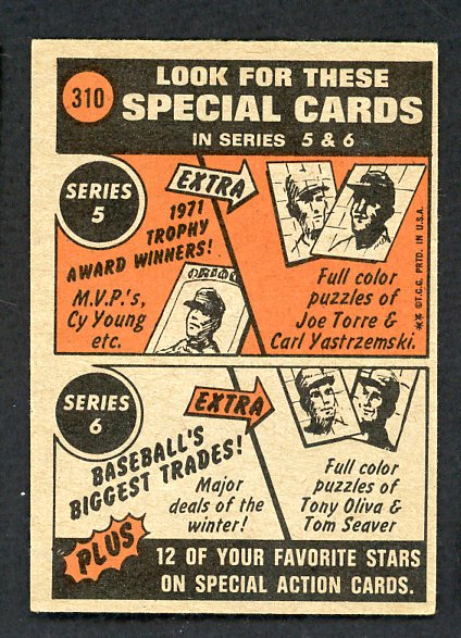 1972 Topps Baseball #310 Roberto Clemente IA Pirates VG-EX 484135