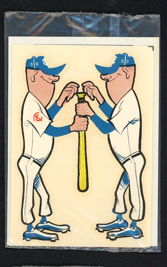 1970's Decalcomania Decal Minnesota Twins 490780