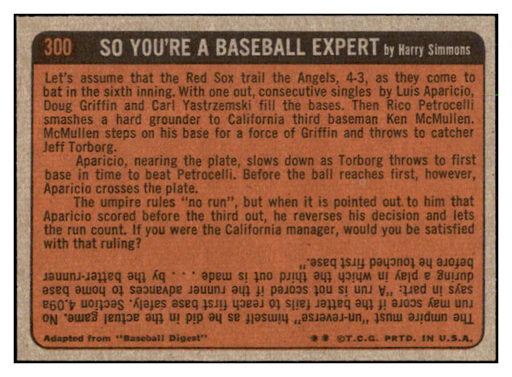 1972 Topps Baseball #300 Hank Aaron IA Braves EX-MT 493919