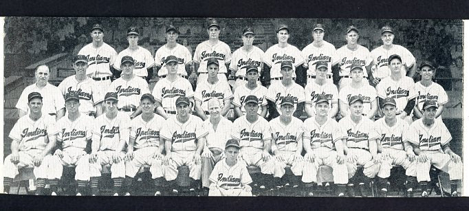 1946 Cleveland News Cleveland Indians Team Photo VG Feller 531794