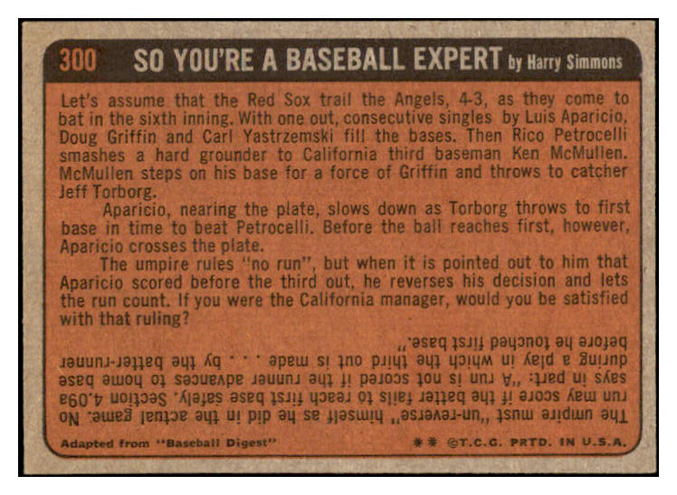 1972 Topps Baseball #300 Hank Aaron IA Braves EX-MT 531827