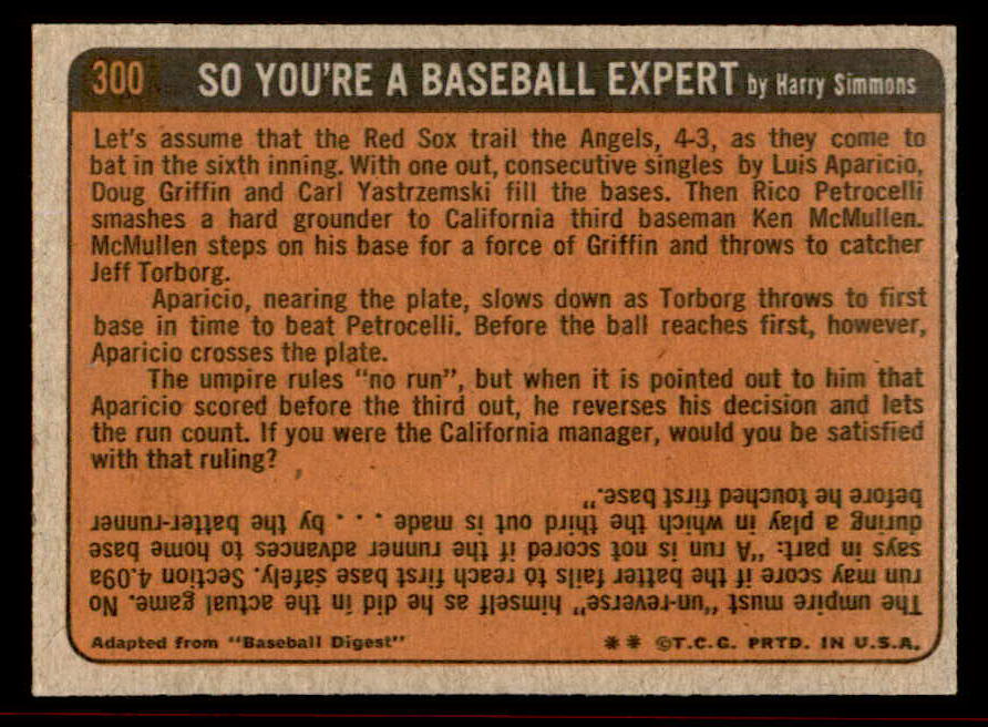1972 Topps Baseball #300 Hank Aaron IA Braves EX-MT 542165