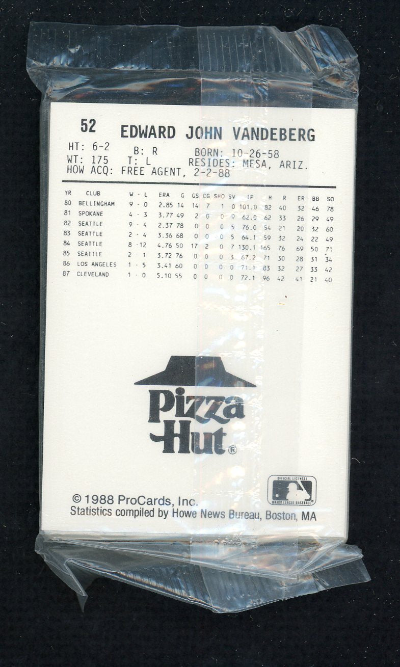1988 Pro Card Oklahoma City 89ers Complete Set Fergie Jenkins 543941