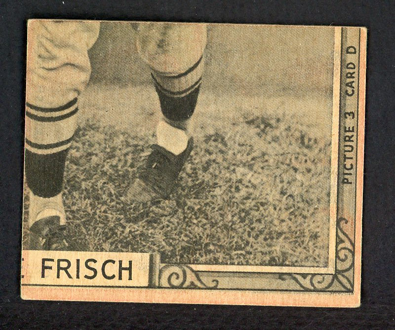 1935 Goudey #003D Burleigh Grimes Chuck Klein Kiki Cuyler Good trimmed 547284