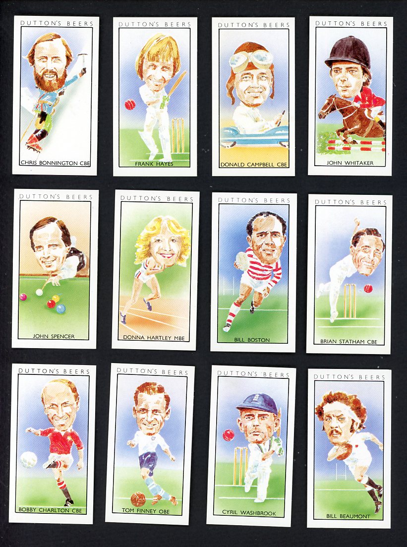 1980 Dutton Team of Sports Heroes Complete Set 549114