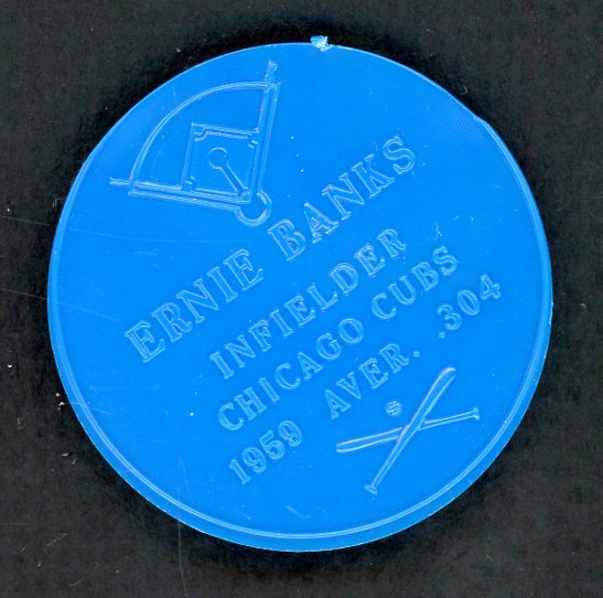 1960 Armour Coins Ernie Banks Cubs EX-MT 551241