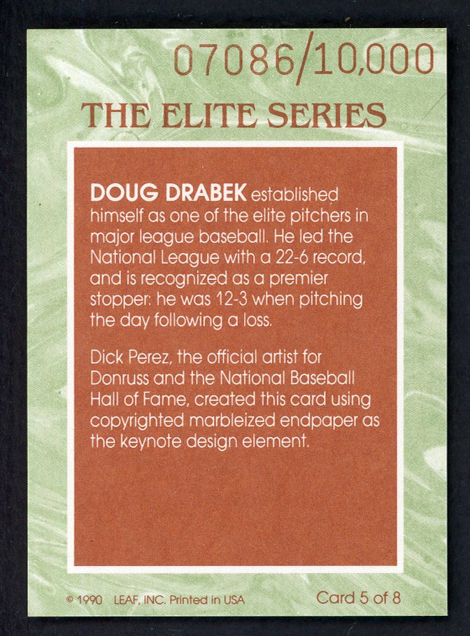 1991 Donruss Elite #005 Doug Drabek Pirates 557900