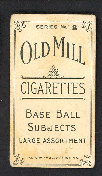 1910 T210-2 Old Mill Roy Clunk Portsmouth Low Grade 559379