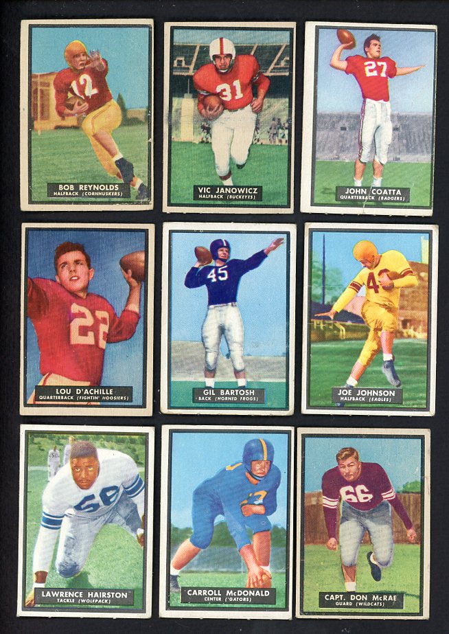 1951 Topps Magic Part Set Lot 13 Diff Lower Grade Janowicz 559611