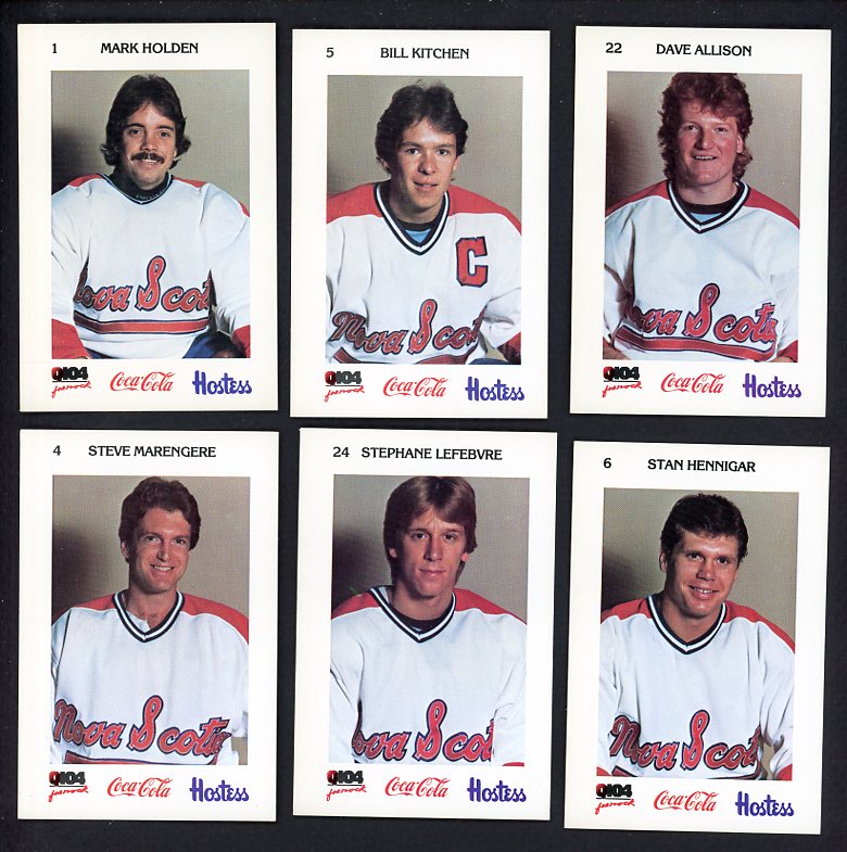 1983 Police Nova Scotia Voyageurs Complete Set 559866