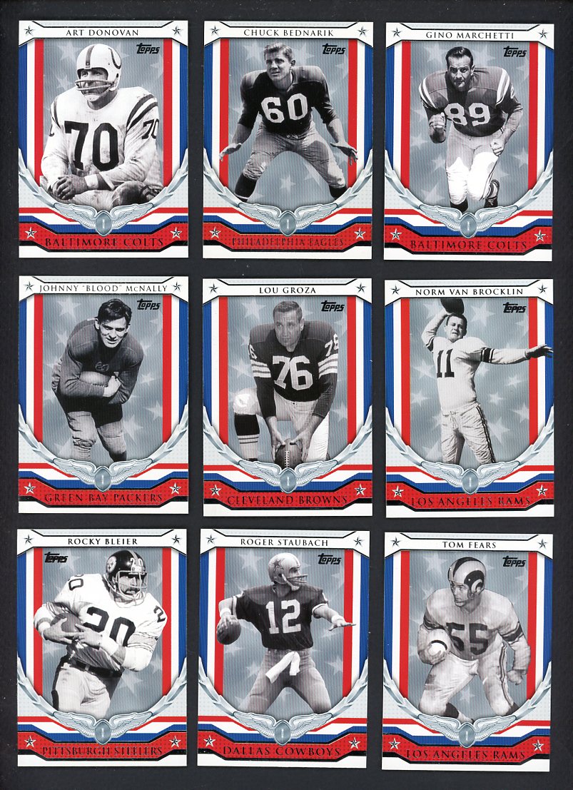 2008 Topps Football Honor Roll Complete Set 559916