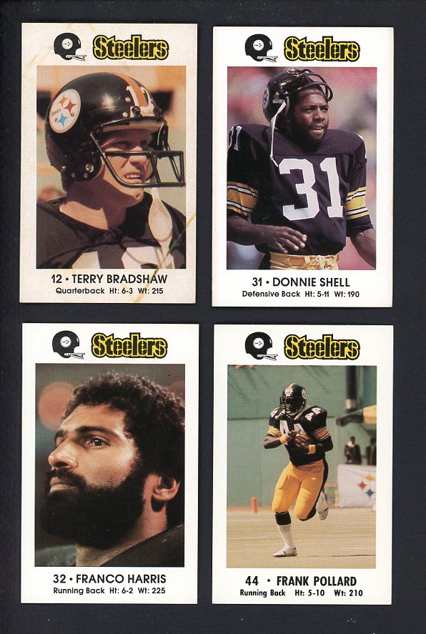 1982 Police Pittsburgh Steelers Complete Set 559947