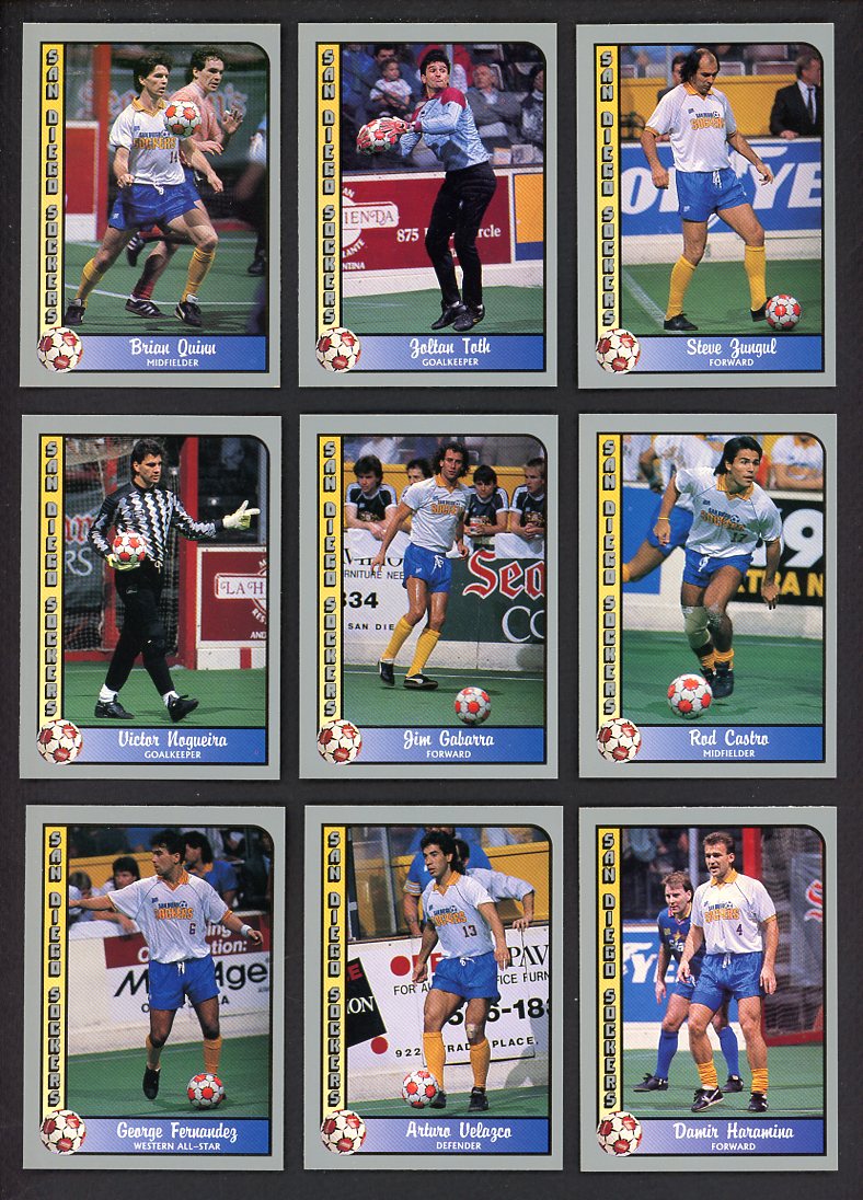 1990 Pacific MISL Soccer Complete Set 560056