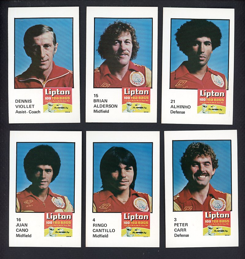 1979 Lipton Tea New England Teamen Complete Set 560069