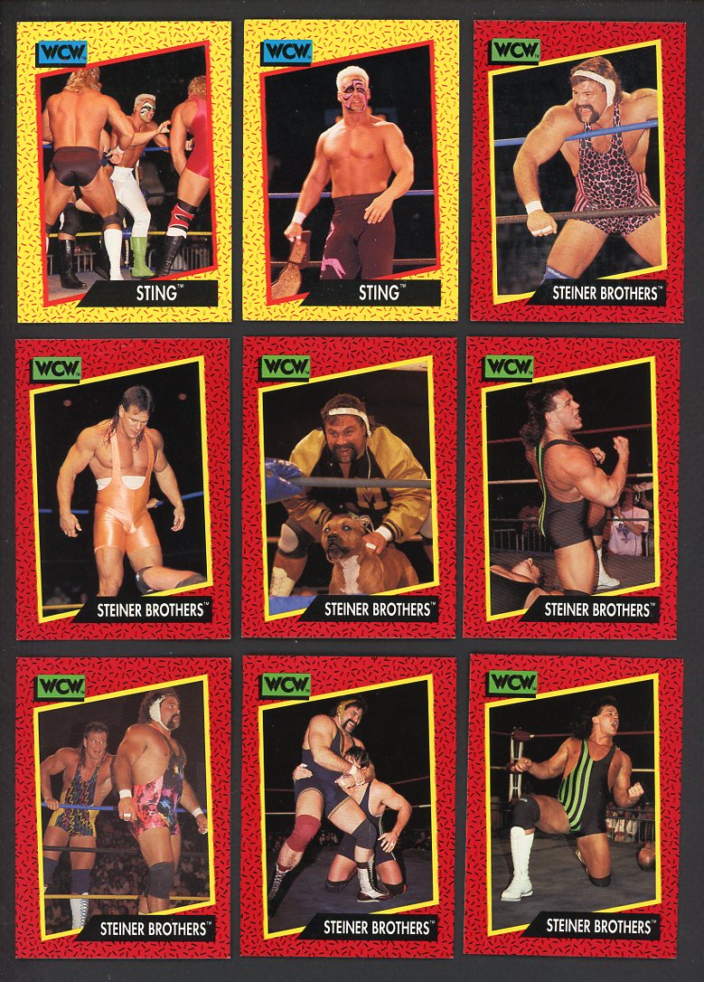 1991 Impel WCW Wrestling Complete Set 560090