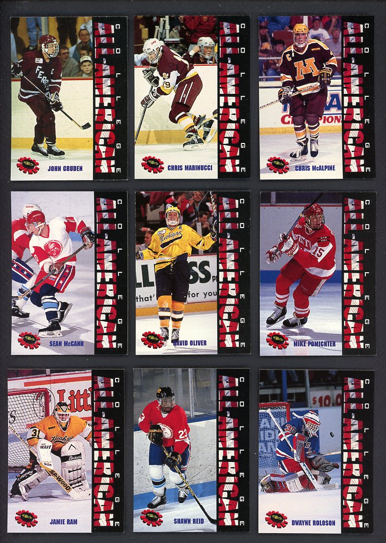 1994 Classic Hockey All Americans Complete Set 560102