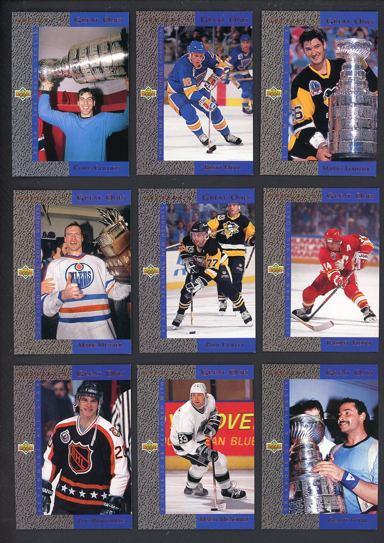 1993 Upper Deck Hockey Great Ones Complete Set 560135