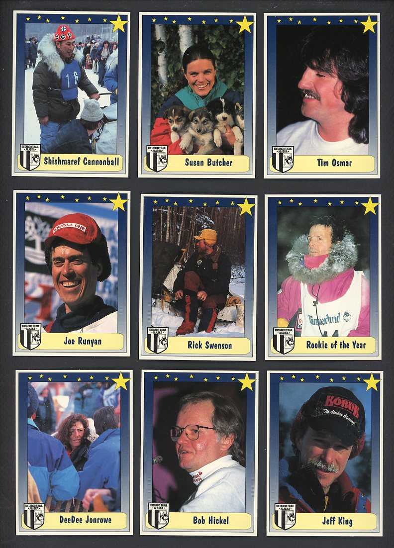 1992 Motorart Iditarod Sled Dog Race Complete Set 560176