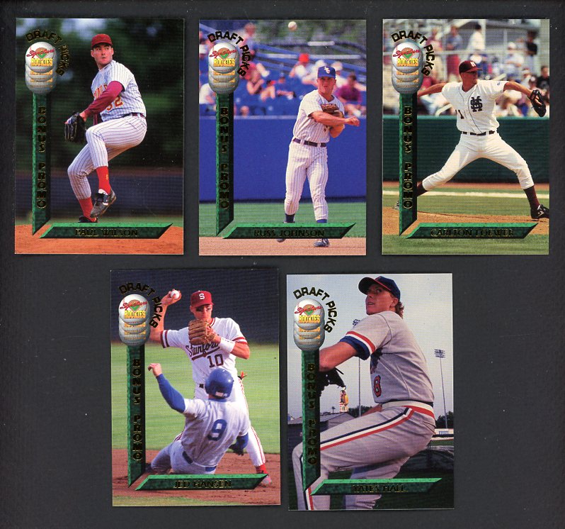 1994 Signature Rookies Bonus Promo Complete Set Lot Of 41 560319