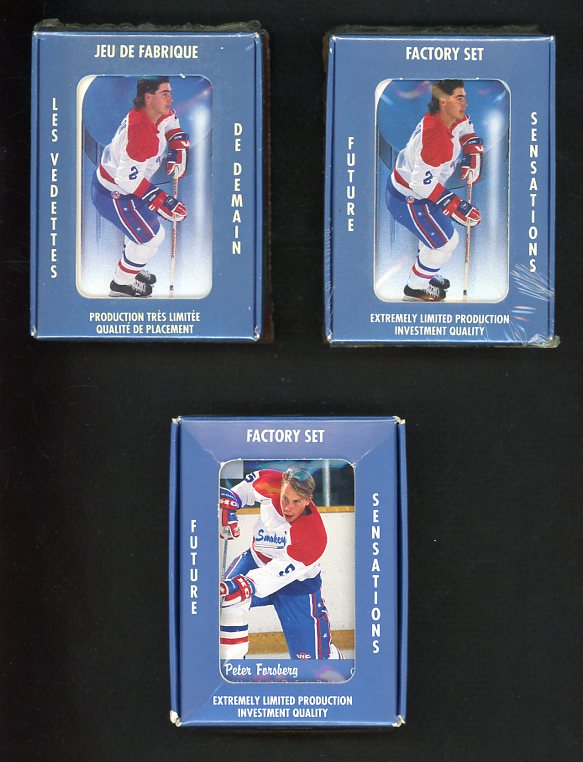 1991 Ultimate Hockey Future Sensations Complete Set Lot Of 3 560355