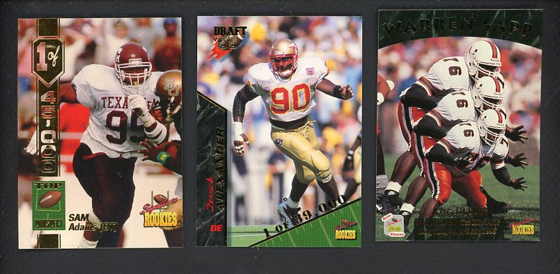 1994 1995 Signature Rookies Football Complete Set Lot Of 6 560388