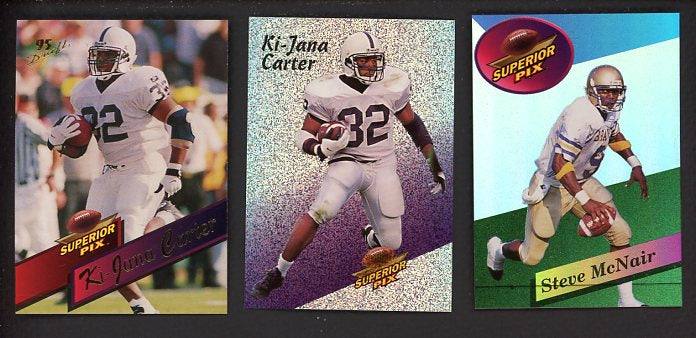 1995 Superior Pix Football Complete Set Lot Of 4 560393