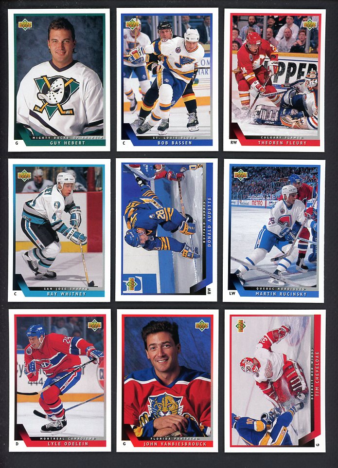 1993 Upper Deck Hockey Complete Set 560397