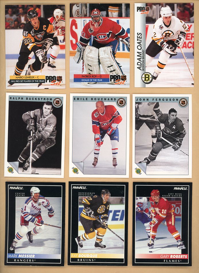 1992 Hockey Complete Set Lot Of 3 Ultimate Pro Set Pinnacle 560400