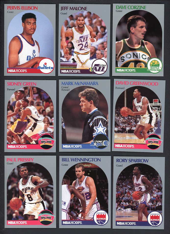 1990 Hoops Basketball Complete Set 560412