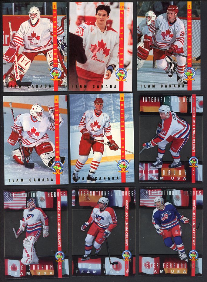 1994 Classic Hockey Complete Set Lot Of 3 560423