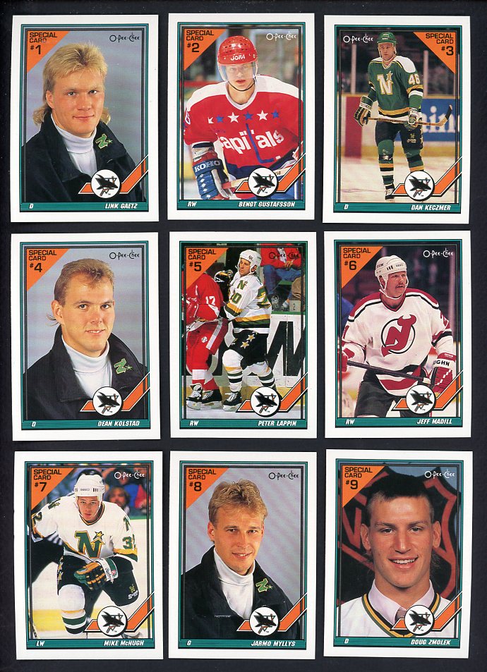 1991 O Pee Chee Hockey Inserts Complete Set 560428