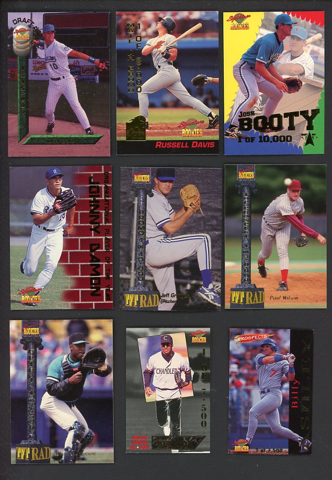 1994 1995 Signature Rookies Baseball Complete Set Lot Of 25 560442