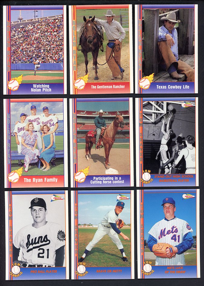 1988-91 Pacfic Baseball Complete Set Lot Of 7 560453