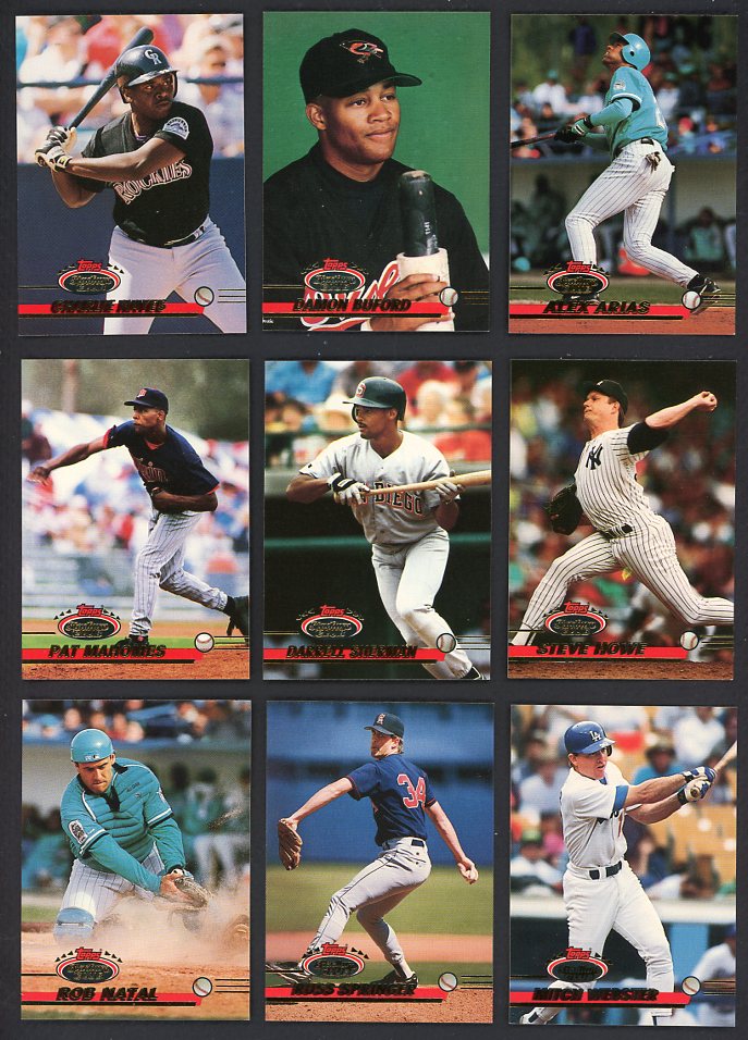 1993 Stadium Club Baseball Complete Set Ryan Piazza Bonds 560513