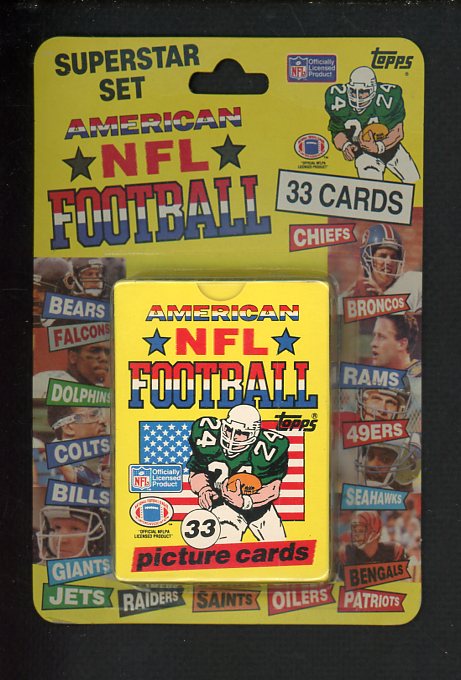 1989 Topps American Football UK Complete Set Montana Marino 560521