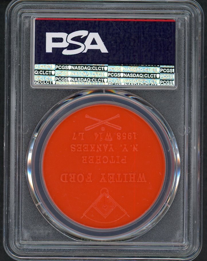 1959 Armour Coins Whitey Ford Yankees PSA 8 NM/MT 561753