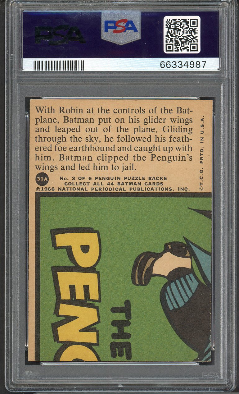 1966 Batman A Series #31A Flying Foes PSA 8 NM/MT 565132