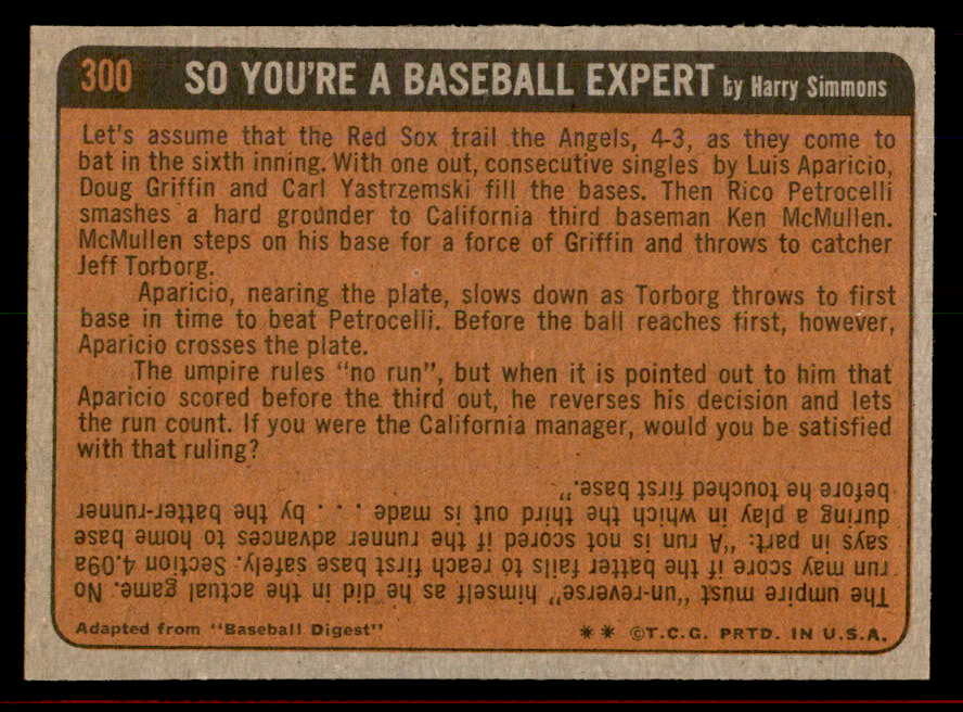 1972 Topps Baseball #300 Hank Aaron IA Braves EX-MT 566219