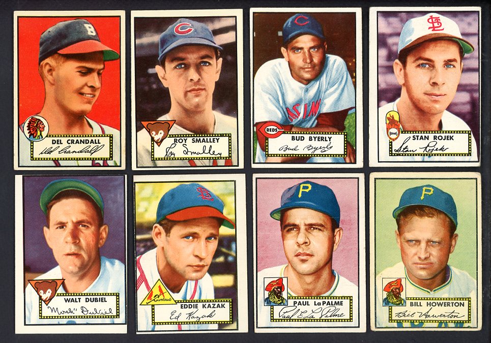 1952 Topps Set Lot 25 Diff VG-EX Crandall Smalley 567158
