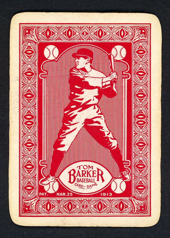 1913 Tom Barker Batter Swinging (Looking Back) EX 567638