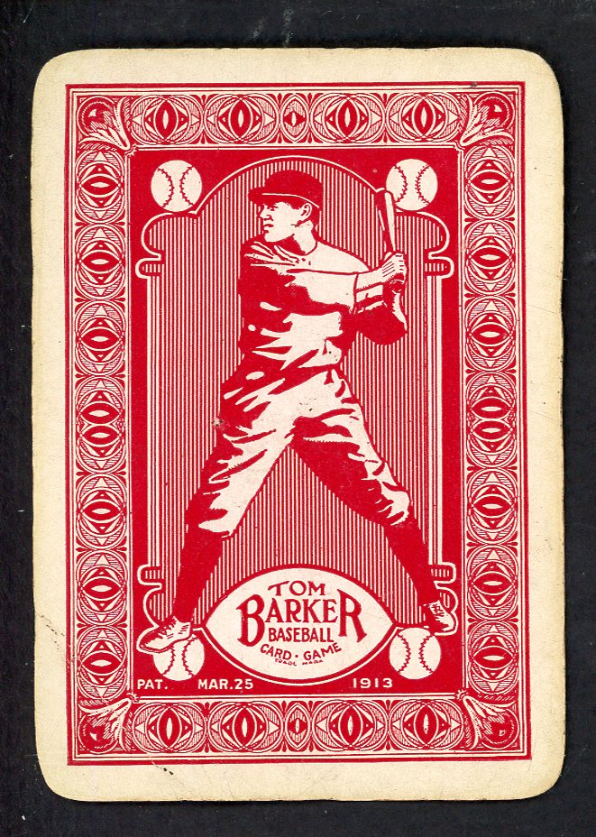 1913 Tom Barker Joe Birmingham Indians VG-EX 567649