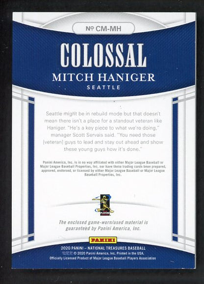 2020 Panini National Treasures #CM-MH Mitch Haniger Mariners 461476