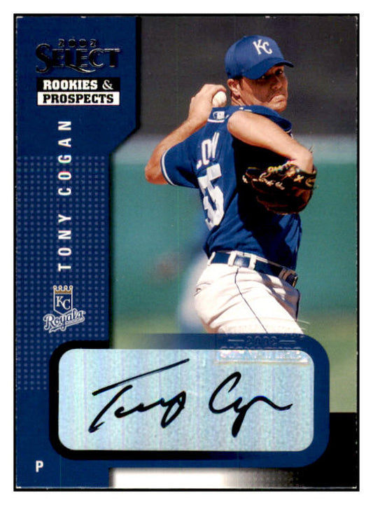 2002 Select #093 Tony Cogan Royals Signed 461639