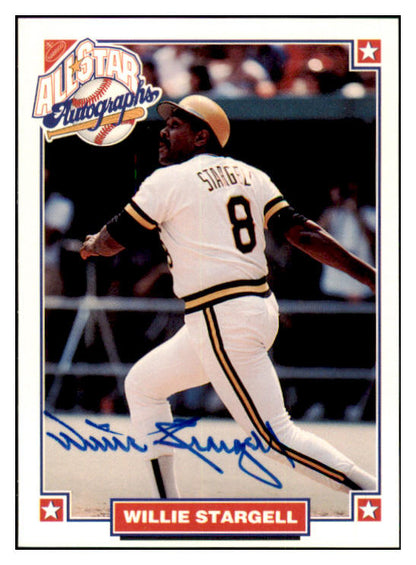 1993 Nabisco Legends Willie Stargell Pirates Signed 461672