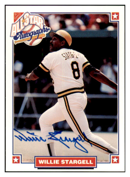 1993 Nabisco Legends Willie Stargell Pirates Signed 461672