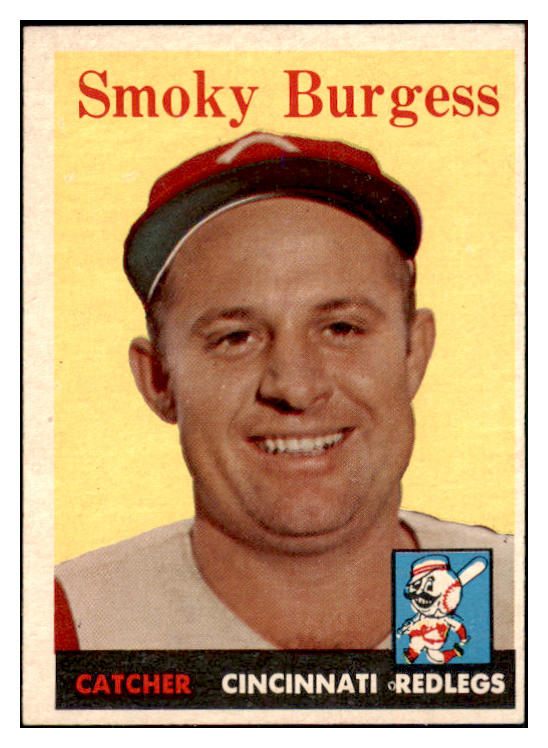 1958 Topps Baseball #049 Smoky Burgess Reds VG-EX 466088