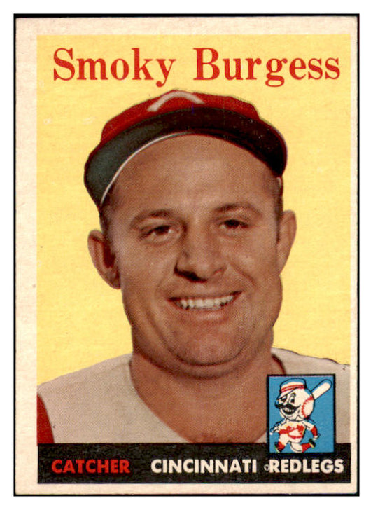 1958 Topps Baseball #049 Smoky Burgess Reds VG-EX 466088