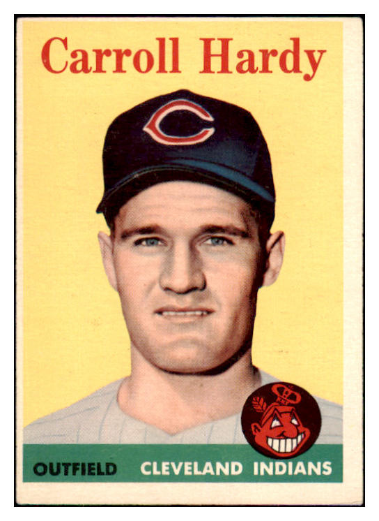 1958 Topps Baseball #446 Carroll Hardy Indians VG-EX 466213