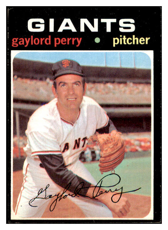 1971 Topps Baseball #140 Gaylord Perry Giants Good 467385
