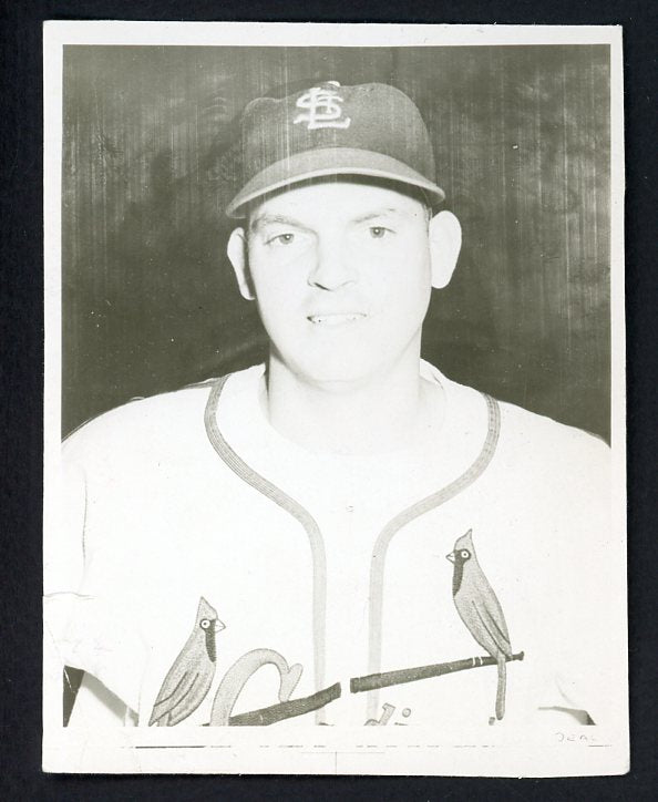 1954 Hunters Wieners Proof Photo Cot Deal Cardinals GD-VG 467941